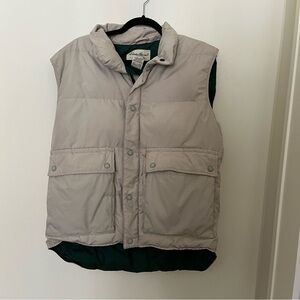 Vintage Eddie Bauer Down Filled Vest